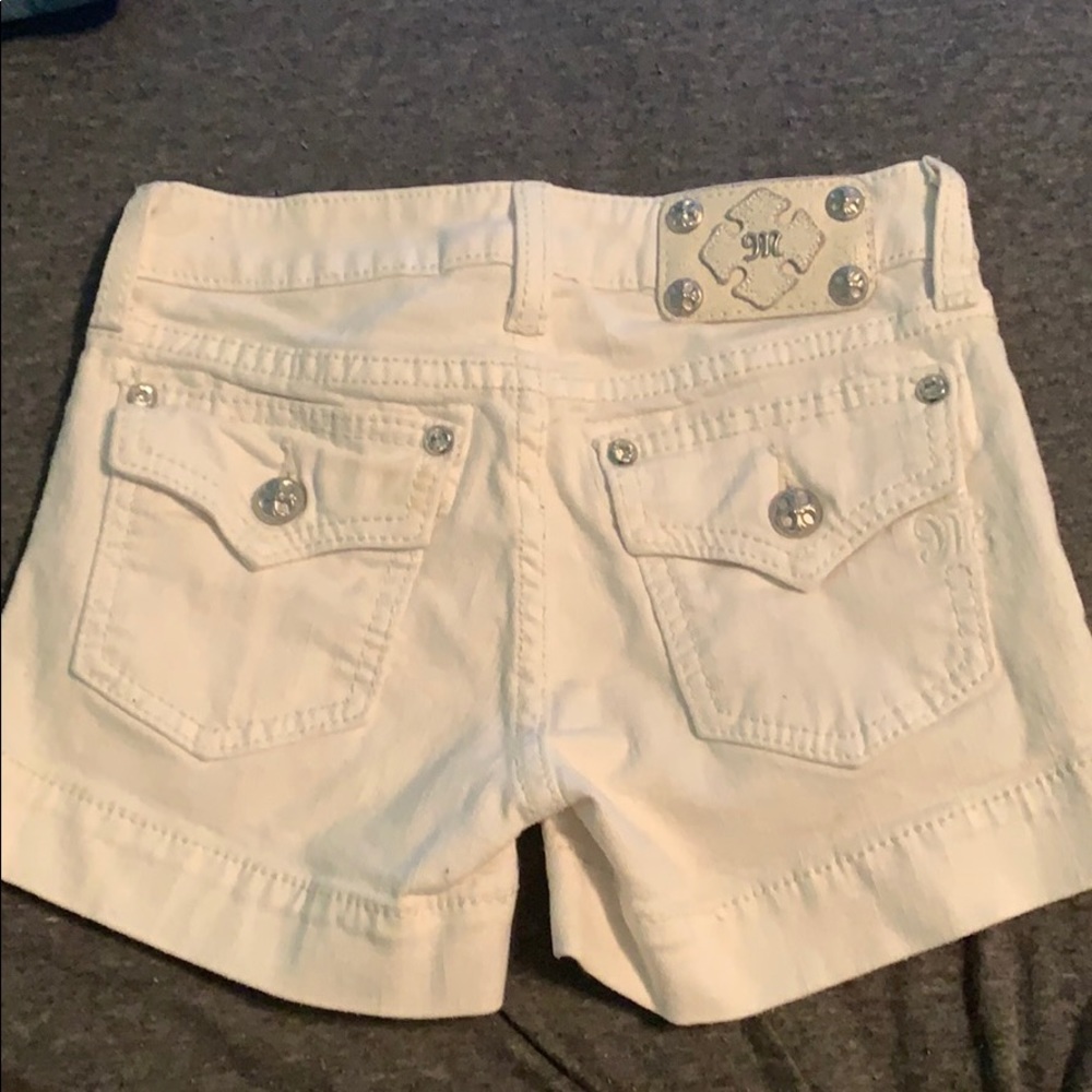 Girls miss me shorts size 12